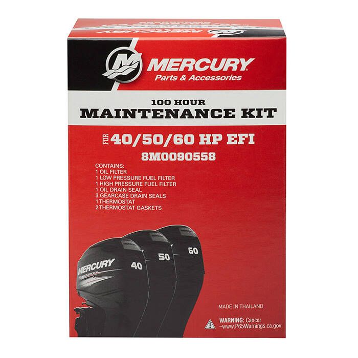 SERV KIT 100HRS- 40/50/60 HP EFI