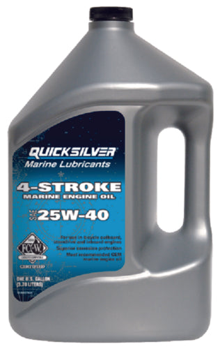 4-Stroke 25W40 FC-W Mineral Formulation Outboard Motor Oil, 4L. @3