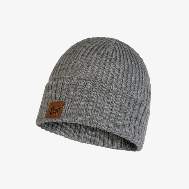 KNITTED HAT RUTGER MELANGE GREY