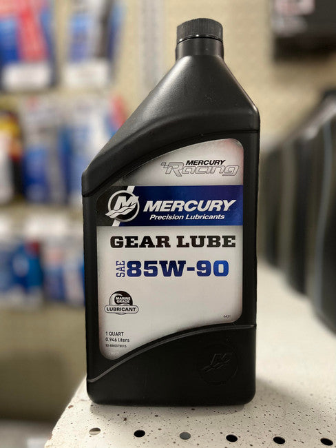 Mercury Racing Gear Lube | 85W-90 | 1-Quart | 8M0078015