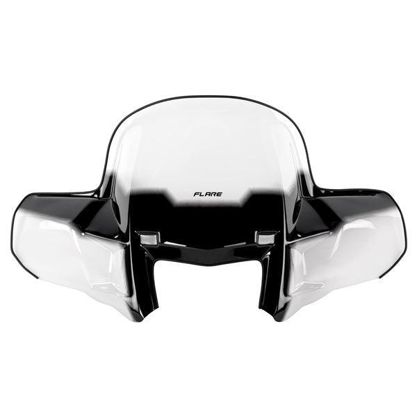 WINDSHIELD FIXED CLR/BK SPORTSMAN KIMPEX