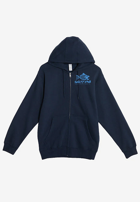 Salty DNA Zip Up Hoodie
