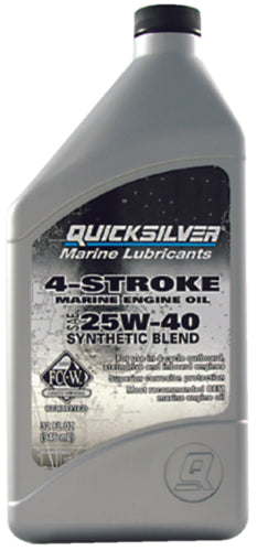 4-Stroke FC-W Synthetic Blen Outboard Motor Oil, 1 Liter