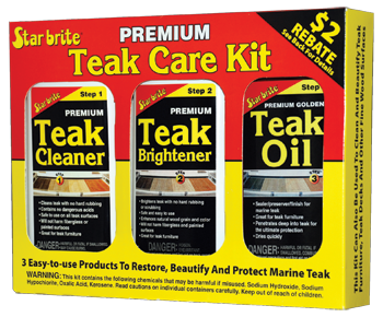 TEAK CARE KIT 16OZ