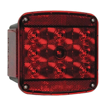 LED TAILIGHT WITH LICENSE LIGHT, SUBMERS., TRAILERS UNDER 80"