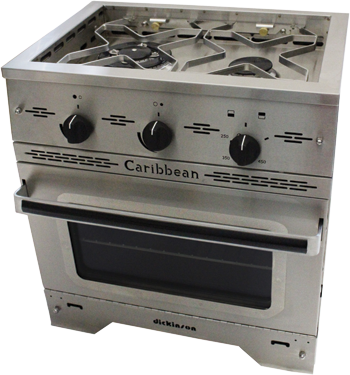 STOVE, CARIBBEAN 2 BURNER GAS