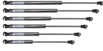 S/S GAS SPRINGS 12"-20" 60 LBS