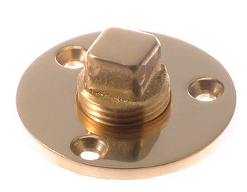 1/2" BRASS GARBOARD PLUG