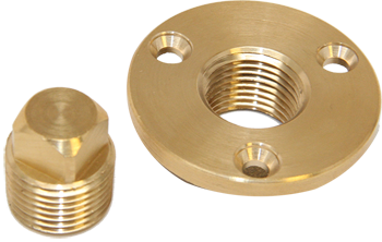 GARBOARD DRAIN PLUG, 1/2 NPT X 2"