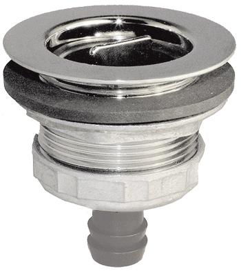 SINK STRAINER W/TAIL/PIECE
