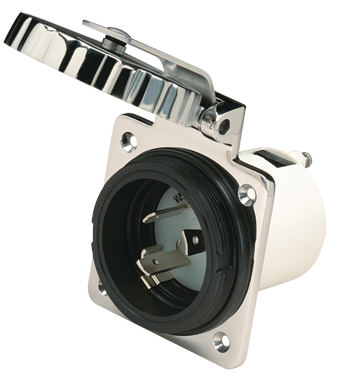 POWER INLET S/S 30A
