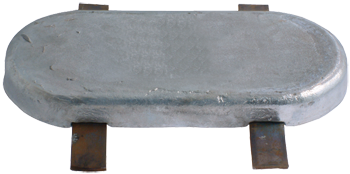 ALUMINUM ANODE W/ STRAPS
