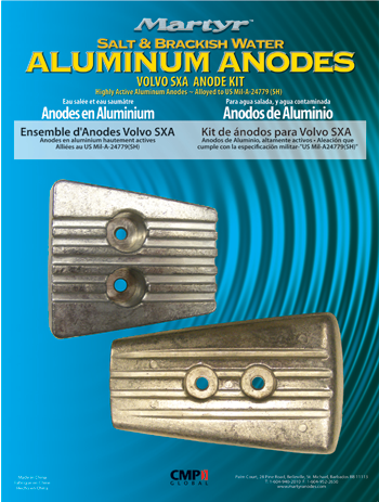 ANODE KIT VOLVO SX-A/DPS