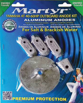 ANODE KIT, YAMAHA 40-60