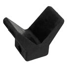 BOW STOP RUBBER 3 X3 BLK
