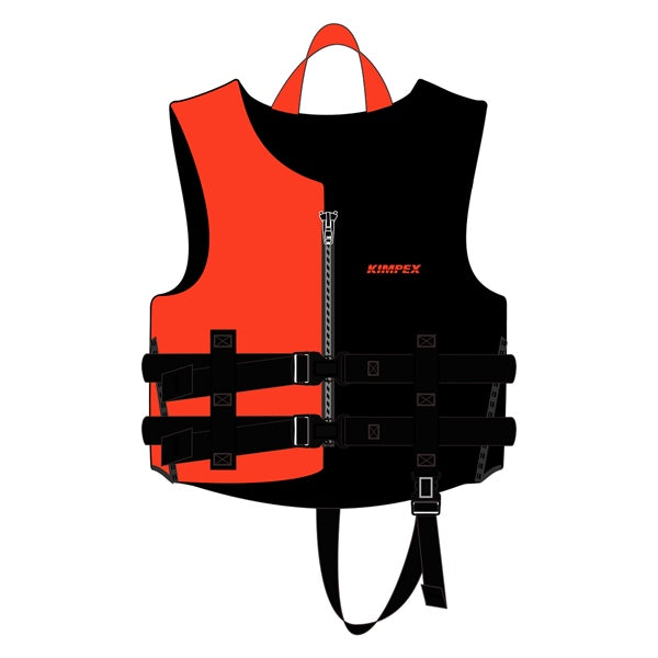 LIFE JACKET NEOPRENE CHILD RD/BK 30-50LBS