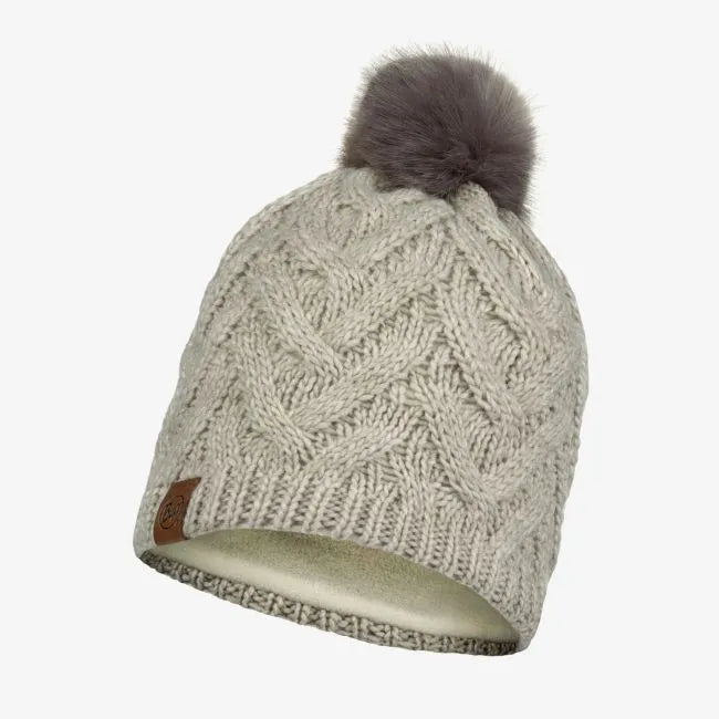 KNITTED & FLEECE HAT CARYN CRU