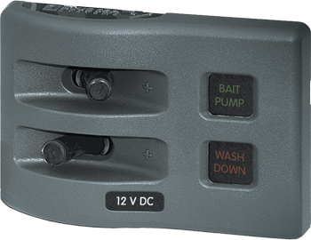 FUSE PANEL 2 POS WATERPROOF