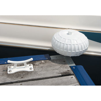 DOCK WHEEL, CORNER MOUNT, 9"