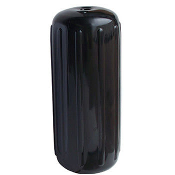 BOAT FENDER, CENTRE HOLE, 8"X20", BLACK