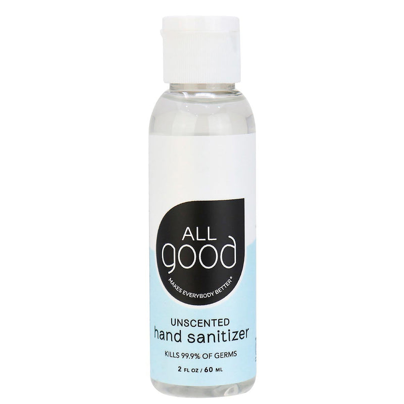 All Good Unscented Hand Sanitizer 2fl oz / 60ml
