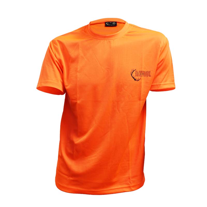 Backwoods Orange Short Sleeve Tee