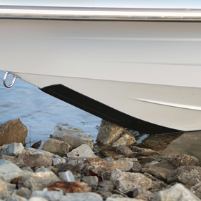 KEELGUARD, 10 FT WHITE