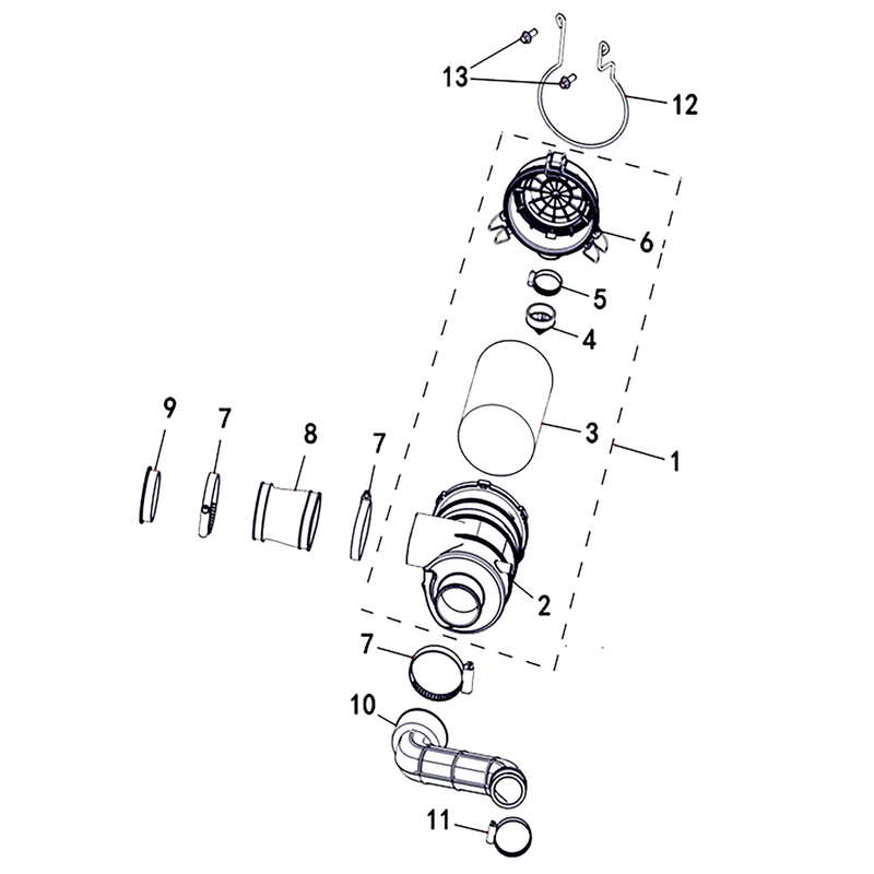 T-BOSS 410 2020 - AIR CLEANER (FOR US)