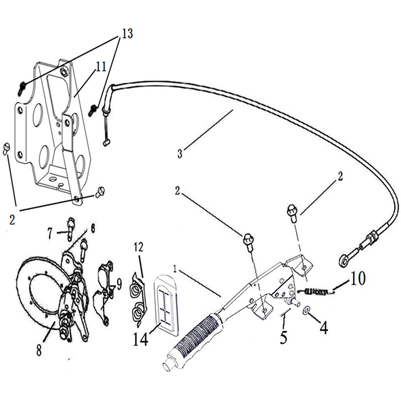 T-BOSS 410 2020 - AUXILIARY BRAKE