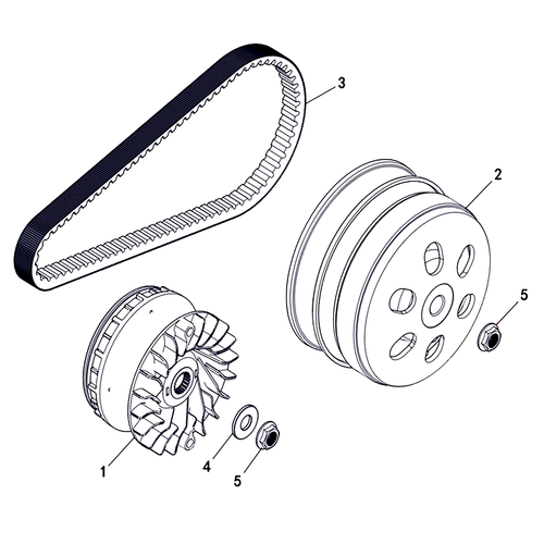 T-BOSS 410 2020 - CLUTCH