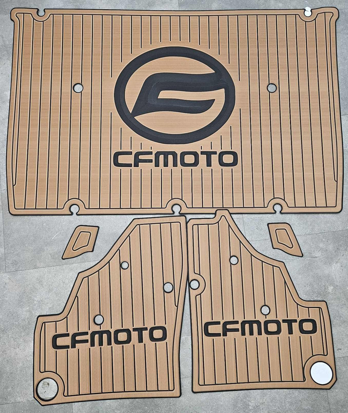 Moto x Cloth　BRIEFING MASTAR POD 2025 CF Moto UForce U10 Highlander Floor Mats - MarineDek — East