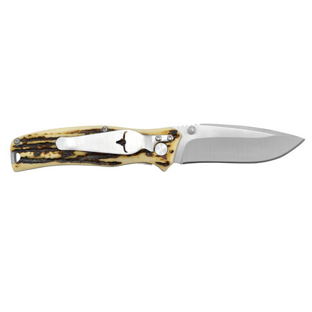 Western Pronto 7" Titanium Bonded Folding Knife 420 Stainless Steel