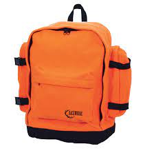 BACKPACK ORANGE FLEECE, 25L