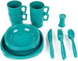 Chinook Camper Tableware Set