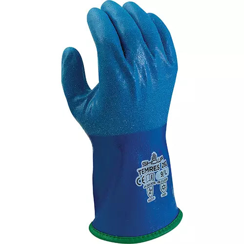 Atlas® TemRes Gloves, 11/2XLarge, Polyurethane Coating, Acrylic Shell